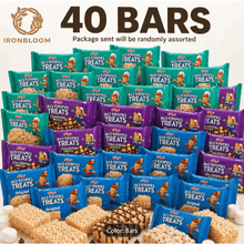 40 Pack Rice Krispies Treats Squares Snack Bars Variety Pack – Assorted Crispy Marshmallow Bars, Individually Wrapped Sweet Treats Lunchbox Snacks, Office Snacks, Party Pack, Travel Snacks & Movie Night Desserts