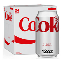 Diet Coke Soda Pop Cans, 12 fl oz, 24 Pack