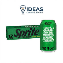 Sprite Zero Sugar Lemon-Lime Soda Soft Drink, Crisp Caffeine-Free Carbonated Beverage, 12 fl oz Can, Pack of 1