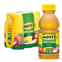 100% Apple Juice 8 oz Bottles - 6 pk