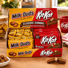 Milk Duds & KitKat Classic Chocolate Caramel Candy Combo