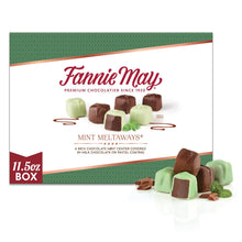 Fannie May, Milk Chocolate Candy, Mint Meltaways, Gift Box, 11.5 oz