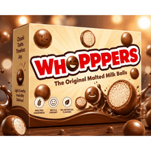 Crunchy Malted Milk Chocolate Balls Candy Snack Box, Crispy Chocolate Treat