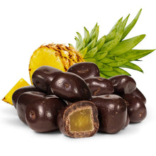 Dark Chocolate Covered Dried Pineapple Bits by It's Delish