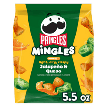 Pringles Mingles Jalapeno and Queso Puffed Snacks, Salty Snacks, 5.5 oz