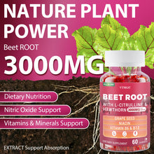 Beet Root Gummies with Beet Root, Grape Seed, Vitamins B12A&B6, Sodium - Ingredients for Healthy - Antioxidant-Rich Dietary Supplement for Men & Women. 1/2/3 Bottles