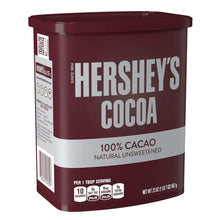 Hershey’s 100% Cacao Natural Unsweetened Cocoa Powder, Pure Baking Chocolate, No Sugar Added, Gluten-Free, Kosher, 23 oz Resealable Bag – Ideal for Baking, Desserts, and Hot Chocolate Beverages