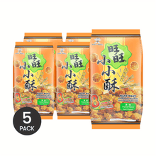 WANT WANT, 5 Packs Fried Cracker Balls - 8 Individual Sachets, 160g Each - Crunchy Snack
