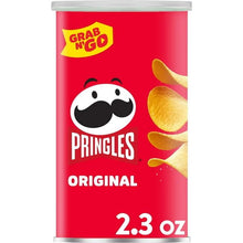 Pringles Original Potato Crisps Chips, Lunch Snacks, 2.3 oz Canister. (pack of 3)