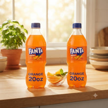 2-Pack Refreshing Drink - Fanta Orange Soda Pop Bottle (20 fl oz Each)