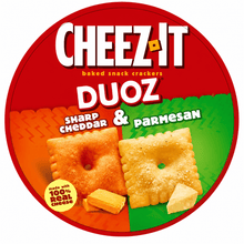 Crunchy Baked Cheese Crackers Assortment, Ready-to-Eat Savory Snack for School Lunch, Office Breaks & On-the-Go