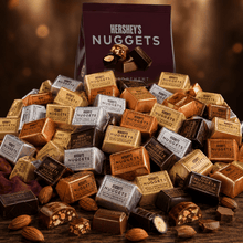 CAN'T STOP LOVING! Hershey's Nuggets Assortment - Milk Chocolate, Almonds & Special Dark, 3 LB Bulk Bag, Individually Wrapped Family Pack