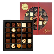 Andy Anand Chocolatier Handcrafted Chocolate Truffles Gift Box – Gourmet Gluten-Free Organic Truffles, Perfect Chocolate Gift for Women (25 Pcs, 7.8 Oz)