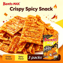 Bento MAX Thai Spicy And Crispy Snack Sticks: Deliciously Fragrant And Crispy Seafood Fish Strips - Asian-Style Party Snacks to Satisfy Your Cravings