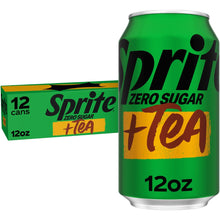 Sprite Zero Sugar Lemon Lime Tea Soda Pop Carbonated Beverage Formulated with Citrus and Tea Flavors Sealed in Recyclable Pull Tab Aluminum Containers