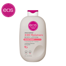 eos Shea Better Body Lotion Coconut Waters, 24-Hour Moisture Skin Care, Lightweight & Non-Greasy, Natural Shea, Vegan, Coconut Body Lotion
