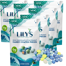 LILY’S Chocolate Candy Coated Pieces 3.5oz Bag 6 Pack -