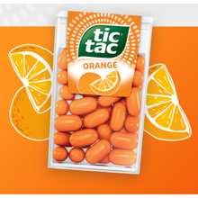 Tic Tac Orange Mint Candy, Refreshing Orange Flavor Mints, 1.07 oz