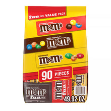 M&M's Fun Size Chocolate Christmas Candy Variety Pack, 90 ct.