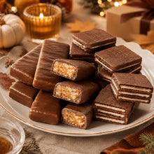 Crunchy Chocolate Snack Combo, Nut-Filled Milk Chocolate Candy And Chocolate-Covered Cream Wafer, Rich Chocolate Flavor with Crispy Layers, Shareable Treats for Kids And Adults, Halloween Parties, Thanksgiving, Christmas, And Holiday Gatherings