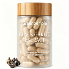 Aged Garlic Composite Herbal Supplement, Includes Red Yeast Rice, Coq10, Folic Acid & Vitamin B12 Antioxidant And Circulation Nutritional Support, Support Daily Body Care, 60 Capsules