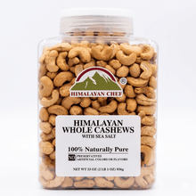 2 LBS Roasted Whole Cashews with Sea Salt, Ready to Eat Pure Nut Snacks, Sweet And Crispy Nuts Drama Snacks, After-school Snacks, Satisfying Snacks, Essential Snacks, Best Snacks for Gift, House, Office, School, Pantry Staples & Parties use