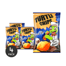 ORION, 4 Packs South Korea ORION Crispy Turtle Chips Black Truffle Flavor 5.64 oz/Pack Unique Umami Snack