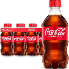 Coca-Cola Soda Soft Drinks, 12 fl oz Bottles, 8 Pack - Classic Cola Soft Drink Pack